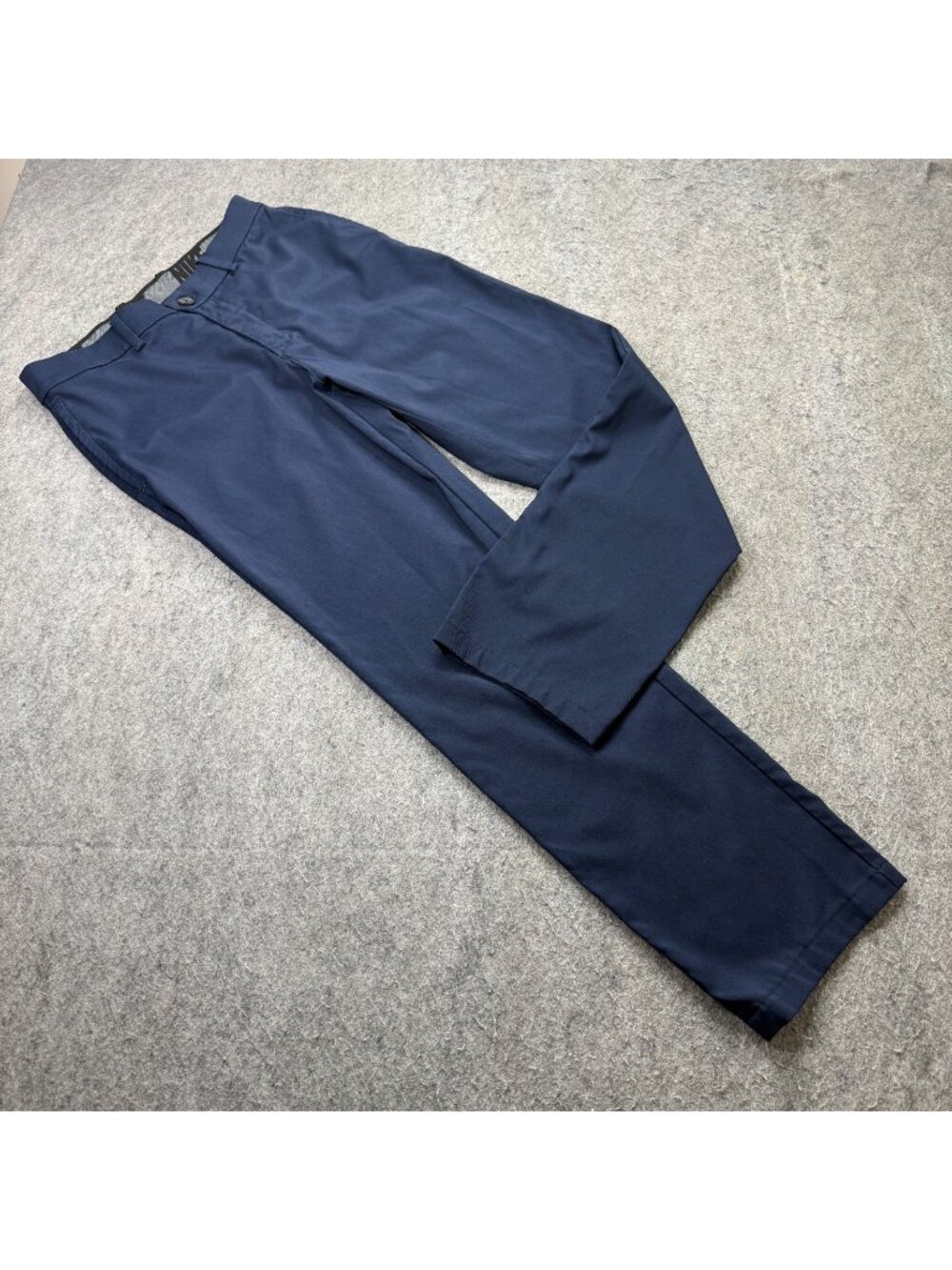 Nike Golf Pants Men 30 x 29* Blue Flat Front Stretch Flex Core Standard AJ5489